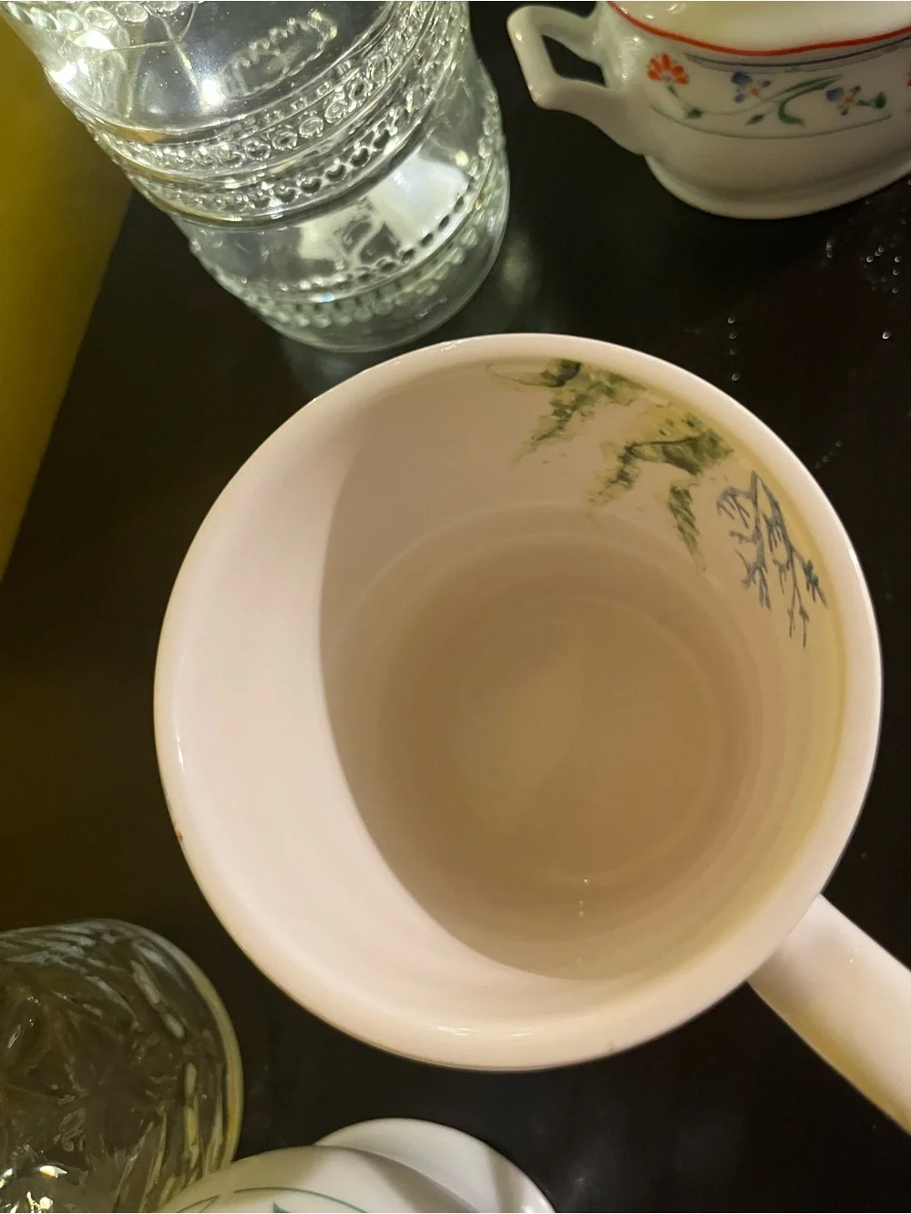 Pier 1 Ironstone Sea Life oversized mug
